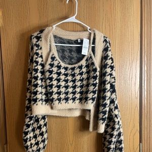 PacSun Kendall & Kylie Matching Crop Jacket and Crop Tank XS